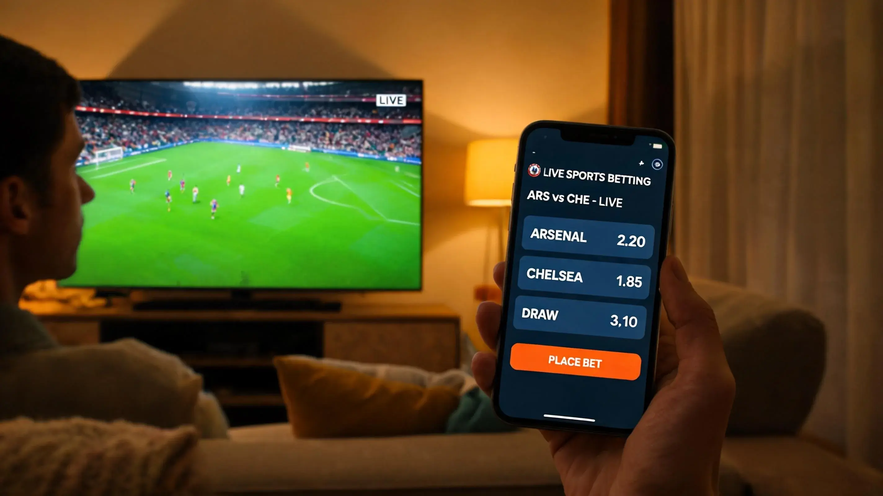 Livebetting med Mastercard insättning i realtid